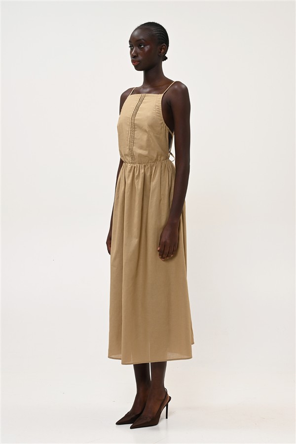 BOOM 007 DRESS KHAKI