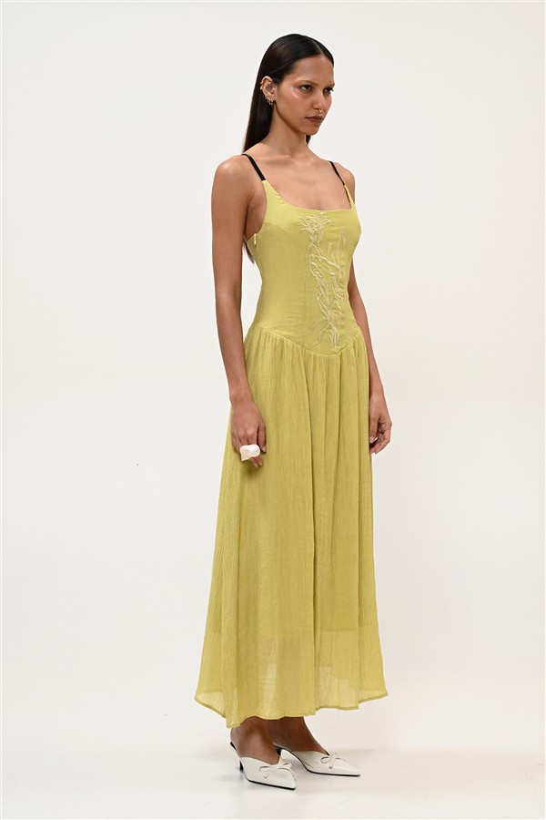 BOOM 008 DRESS LIME