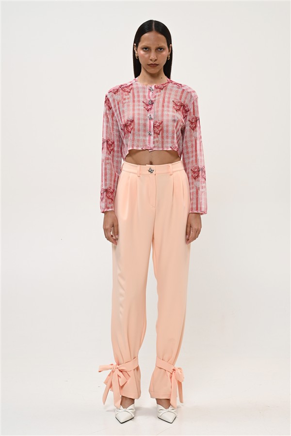 BOOM 012 TROUSERS PEACH