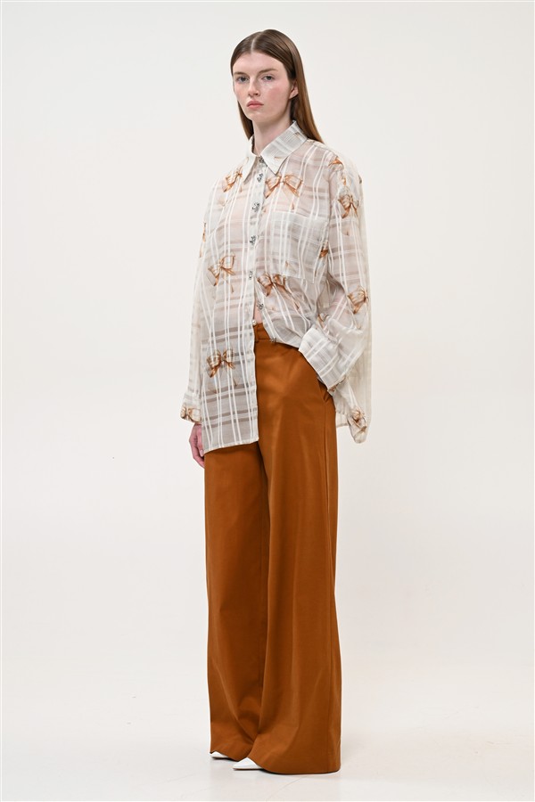 BOOM 013 PEARLTROUSERS BROWN