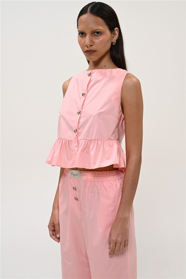 BOOM 032 VEST PINK