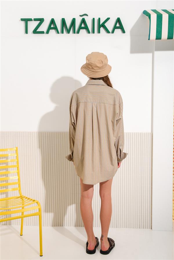 ARPYES BREADFRUIT SHIRT KHAKI