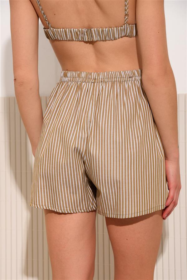 ARPYES BREADFRUIT TRIANGLE TOP KHAKI