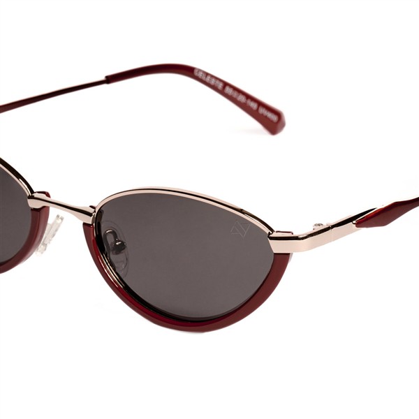 AV CELESTE RED/SILVER METAL