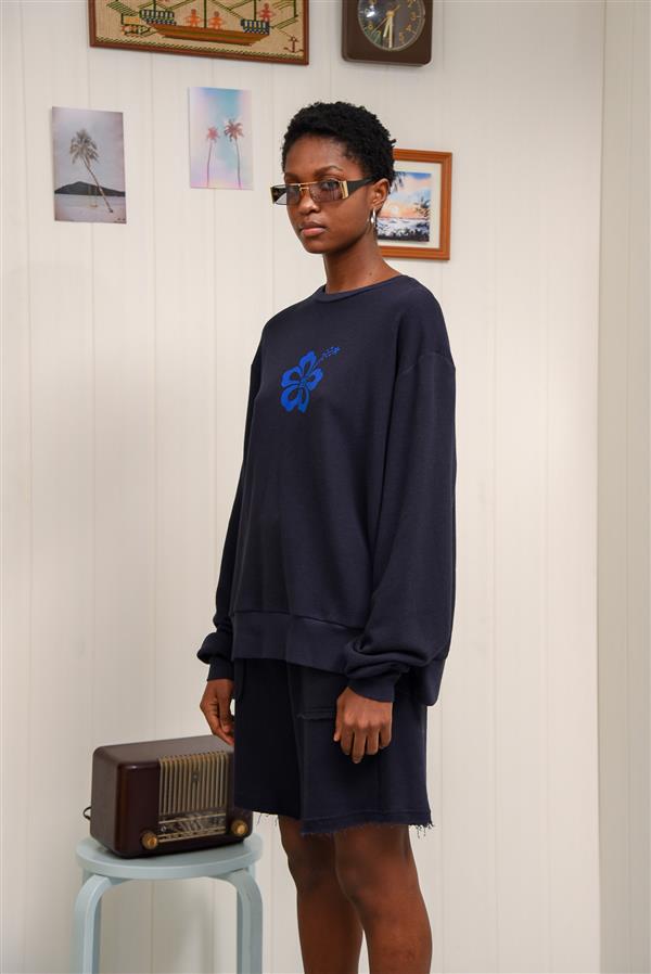 ARPYES CHILLY SWEATER BLUE