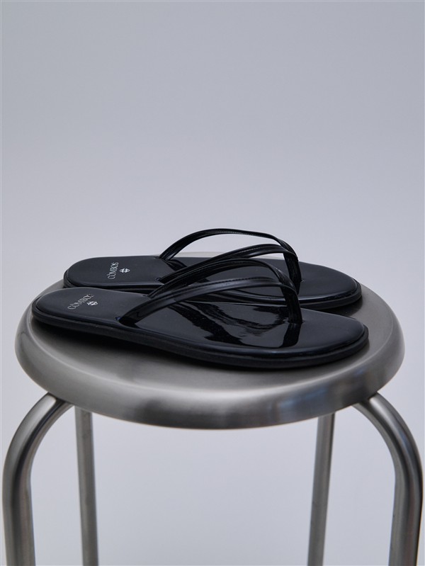 COMBOS 0105 FLIP FLOPS BLACK