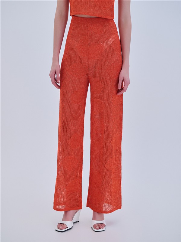 COMBOS 027 PANTS LUREX SHELL ORANGE