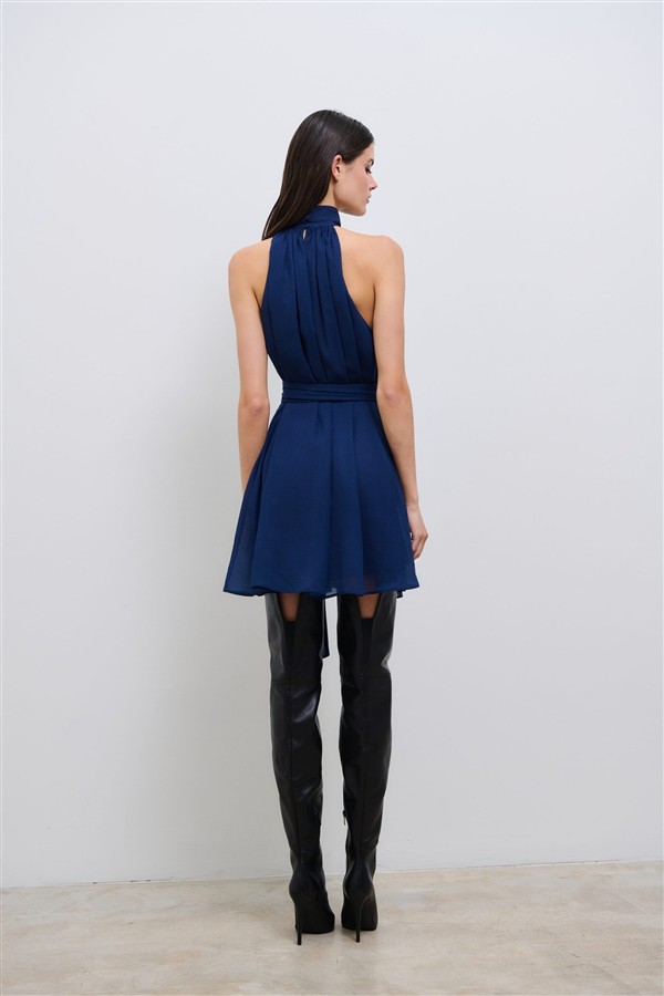 COMBOS 042 APEX MINI DRESS BLUE