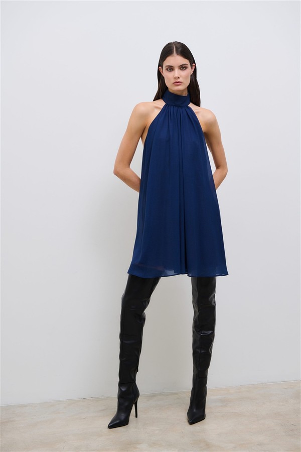 COMBOS 042 APEX MINI DRESS BLUE