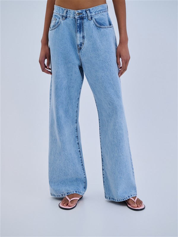 COMBOS 049 DENIM TROUSER BLUE