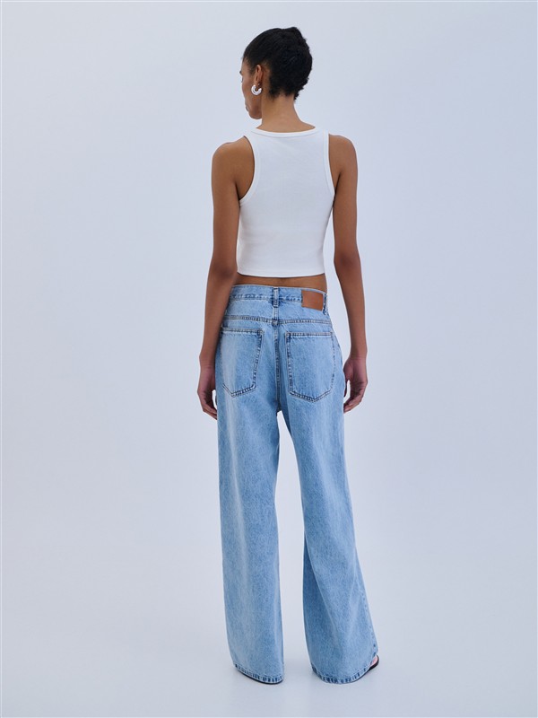 COMBOS 049 DENIM TROUSER BLUE
