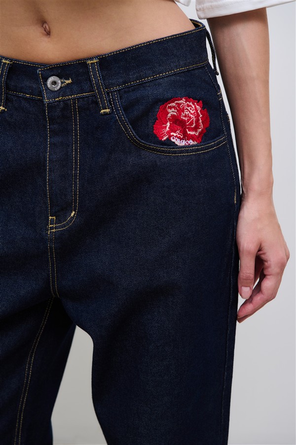 COMBOS 066 CARNATION DENIM PANTS BLUE
