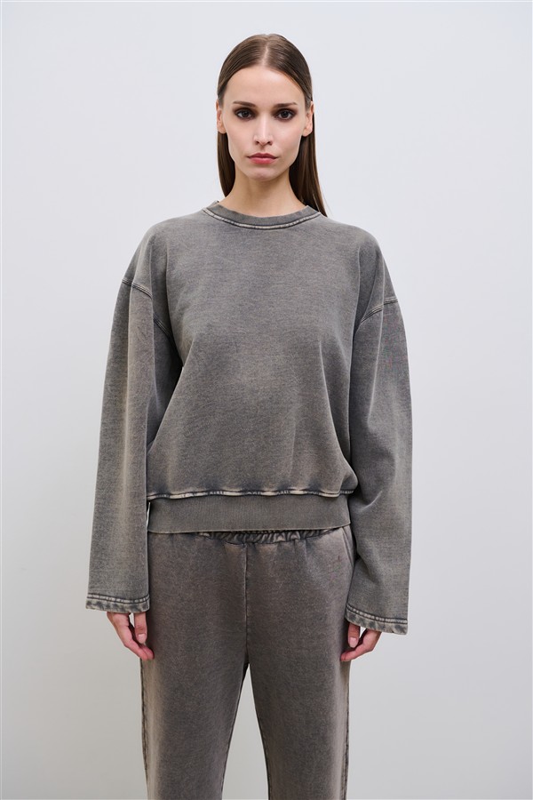 COMBOS 073 STONE SWEATSHIRT GREY