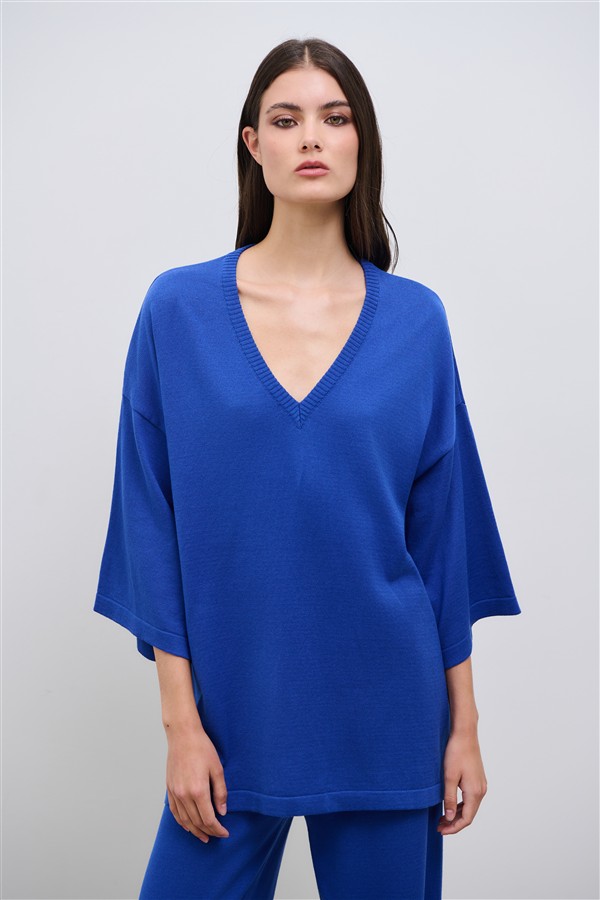 COMBOS 079 NOMA BLOUSE BLUE