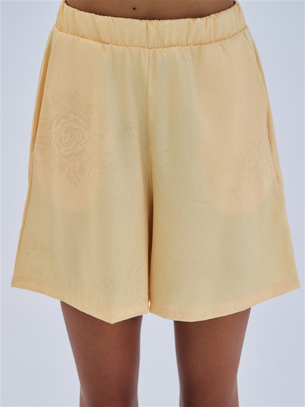 COMBOS 081 SHORTS JACQUARD YELLOW