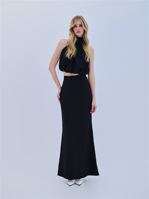 COMBOS 088 SKIRT MAXI BLACK