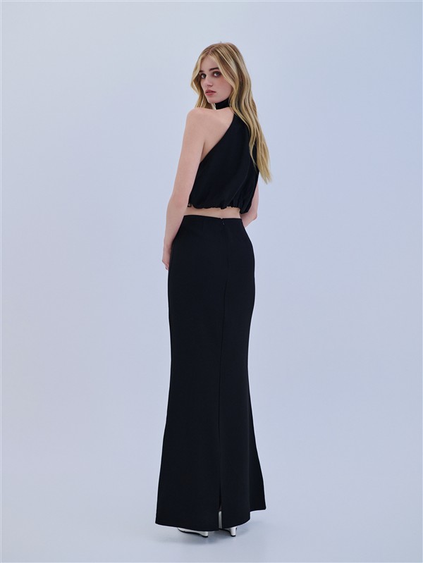 COMBOS 088 SKIRT MAXI BLACK