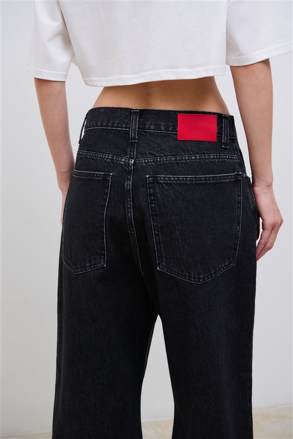 COMBOS 098 IRIS DENIM PANTS BLACK