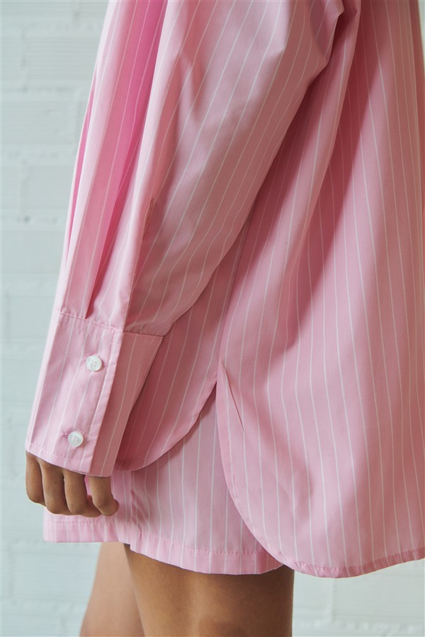 COMBOS 108 SHIRT STRIPED BABY PINK