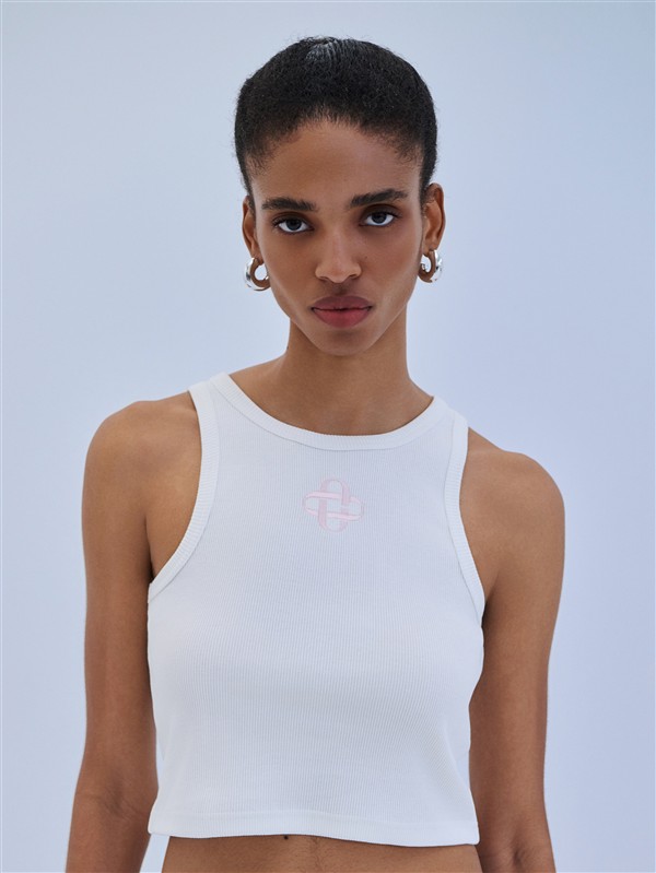 COMBOS 114 TANK TOP LOGO WHITE