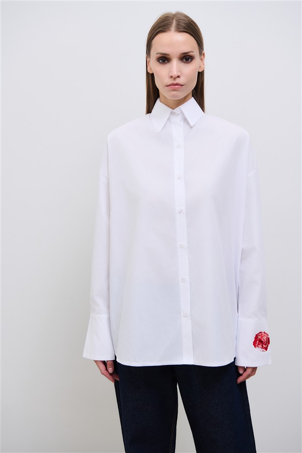 COMBOS 116 BLOOM SHIRT WHITE