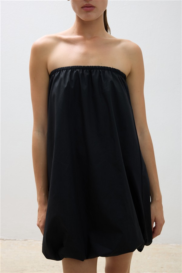 COMBOS 131 MINI DRESS BALLOON BLACK