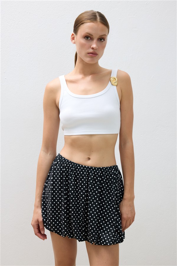 COMBOS 136 CROP TOP PIN GOLD