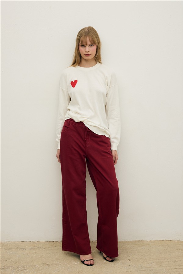 COMBOS 137 SINGLE HEART BLOUSE