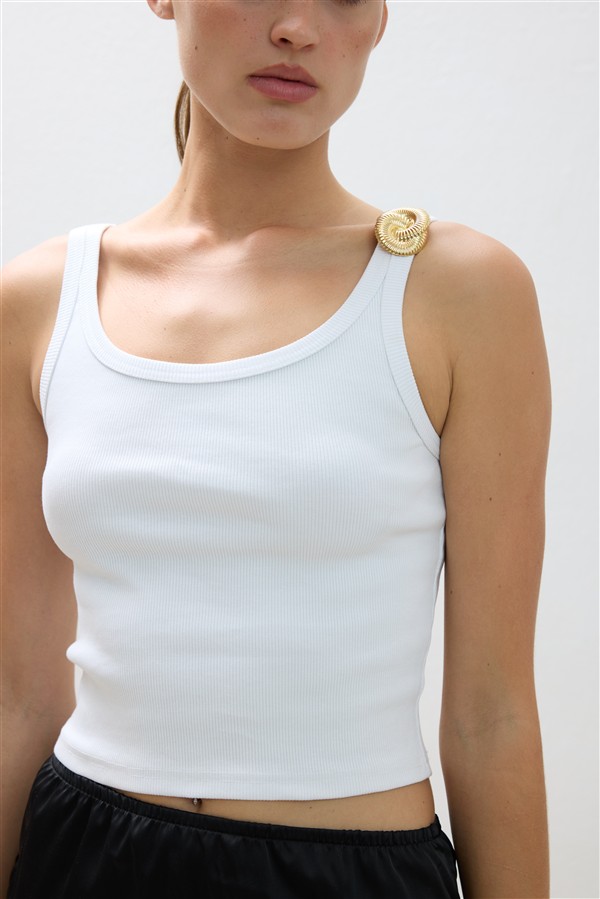 COMBOS 137 TANK TOP PIN GOLD