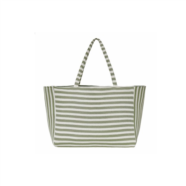 CRINOLINO MINT STRIPED WEEKEND BAG