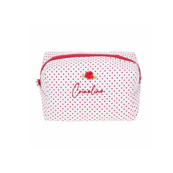 CRINOLINO RED DOTS CLASSIC MAKEUP BAG