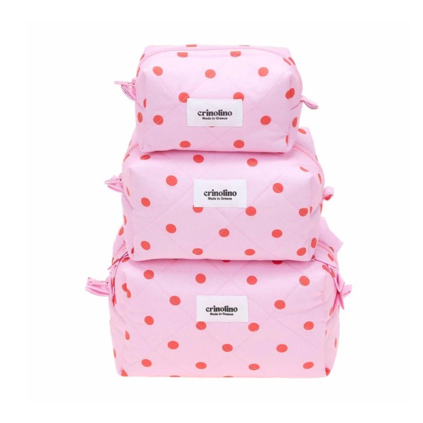 CRINOLINO RED DOTS MINI MAKEUP BAG