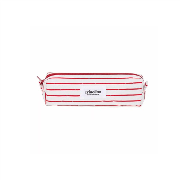 CRINOLINO RED STRIPES BRUSH CASE