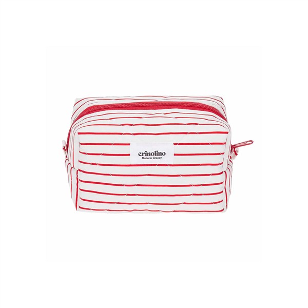 CRINOLINO RED STRIPES CLASSIC MAKEUP BAG