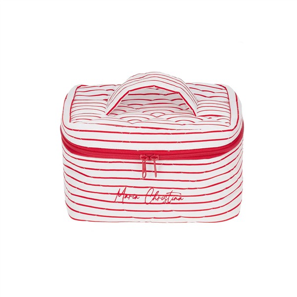 CRINOLINO RED STRIPES TRAVEL BAG