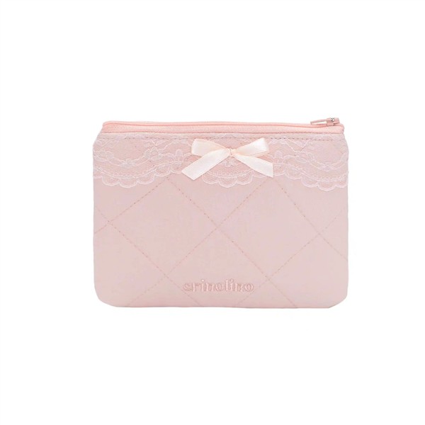 CRINOLINO ROMANTIC PEACH LACE POUCH