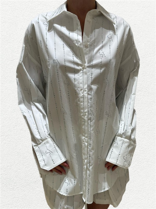 SV CRYSTAL SHIRT WHITE