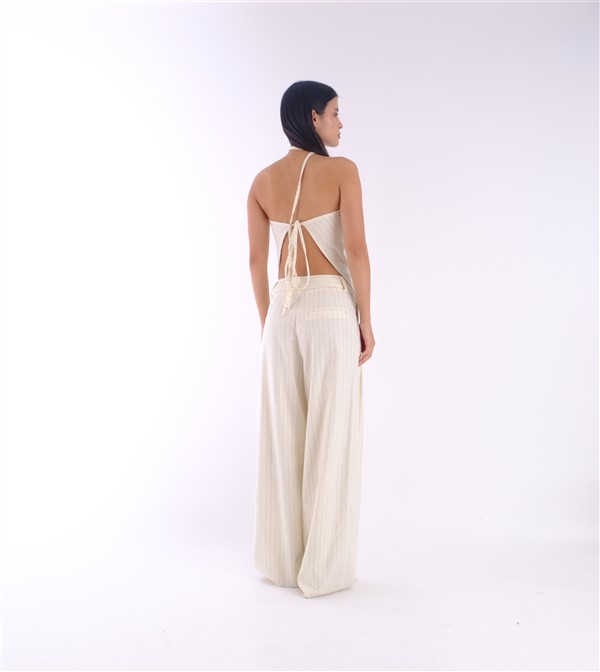 SALT AND PEPPER DIANA PANTS ECRU
