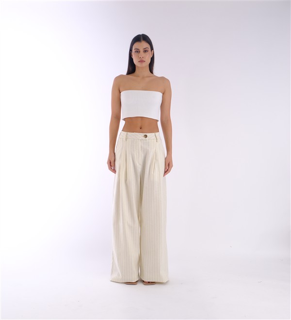 SALT AND PEPPER DIANA PANTS ECRU