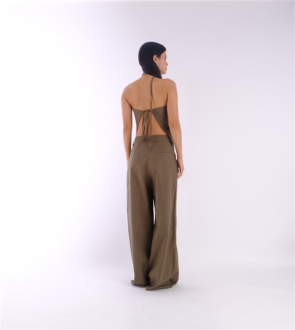 SALT AND PEPPER DIANA PANTS KHAKI