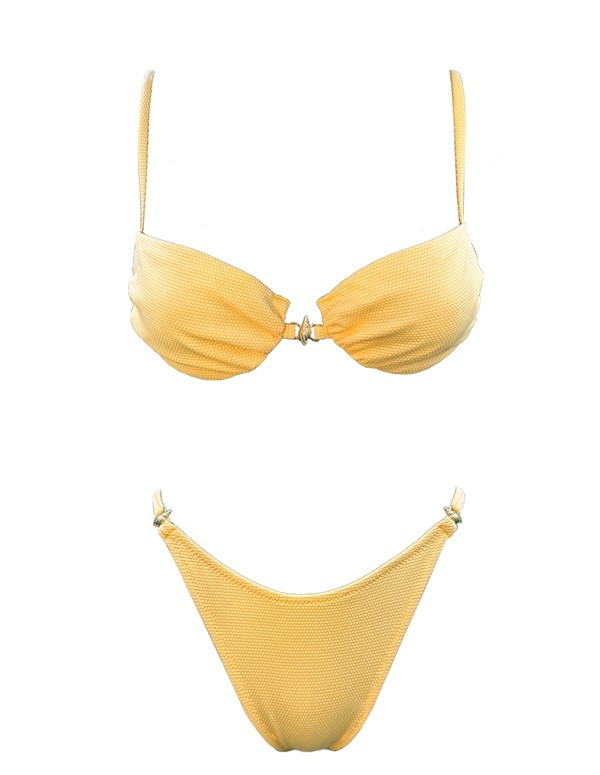 EMMA 1000 SNAIL WIRE BIKINI MIMOSA