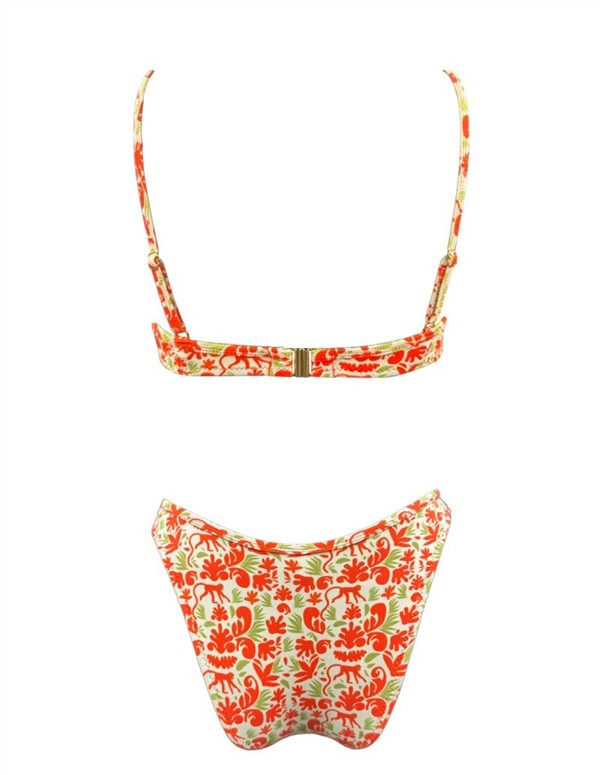 EMMA 975 RUFFLED BIKINI MONKEY
