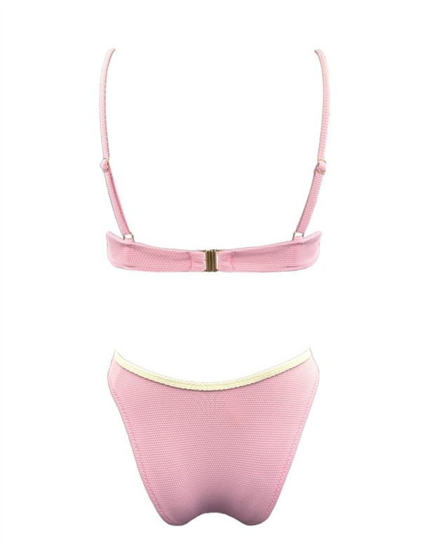 EMMA 990 RUFFLED BIKINI COTTON CANDY