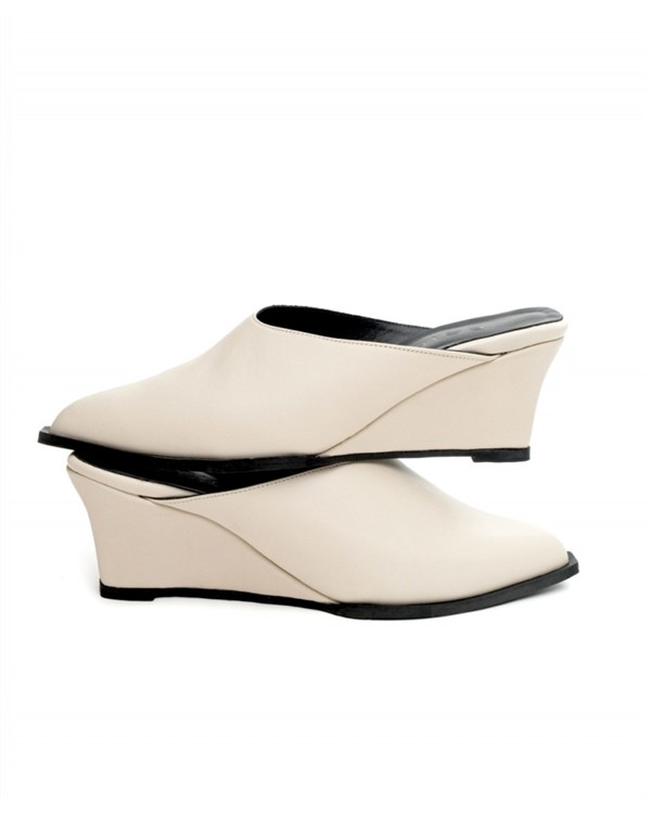 ESIOT PALOMA MULES POINTED IVOIRE