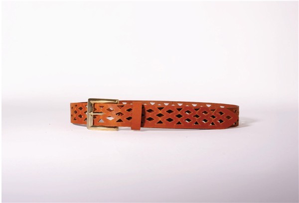 SALT AND PEPPER FEDERICA TAN LEATHER