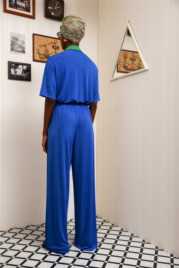 ARPYES GUAVA PANTS BLUE