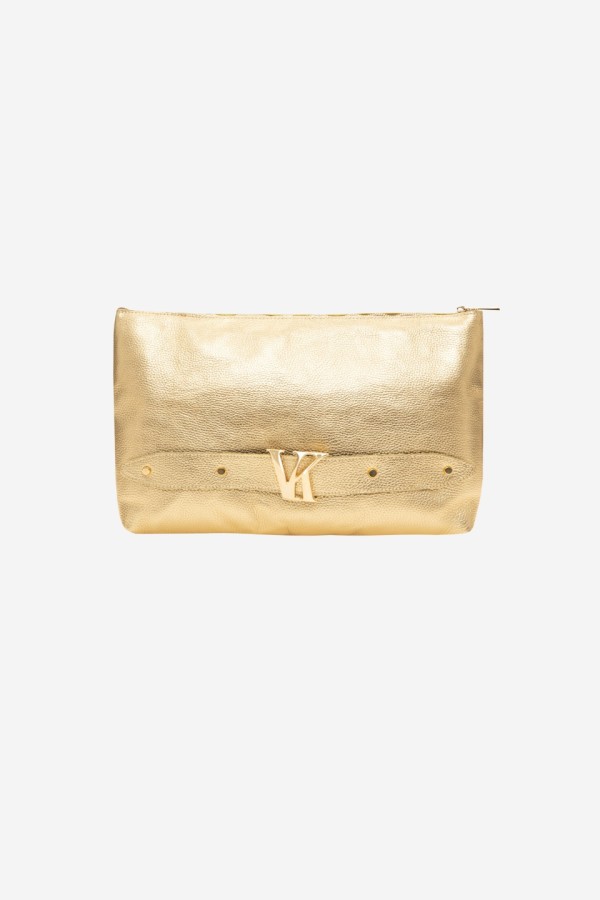 VK FAUX GOLD LEATHER BAG