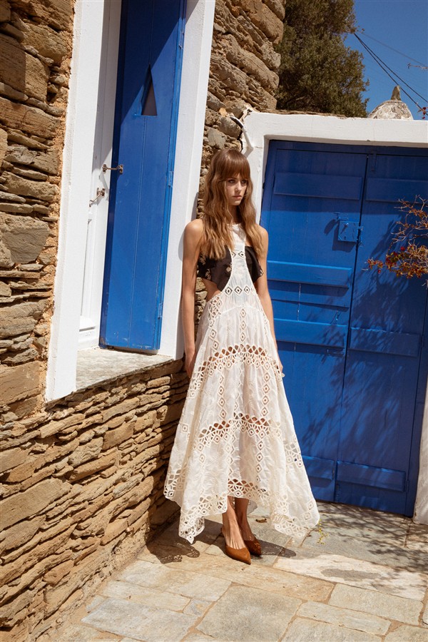 NIDODILEDA HEAVEN DRESS OFF WHITE