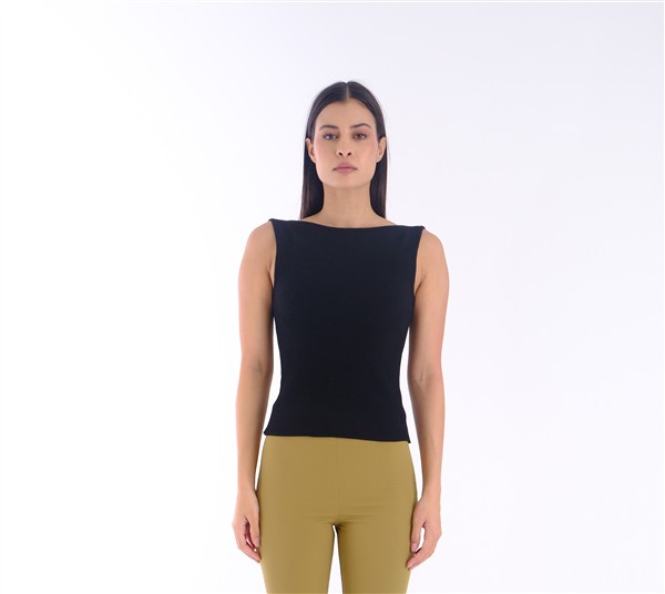 SALT AND PEPPER HELMA BLACK