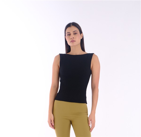 SALT AND PEPPER HELMA BLACK